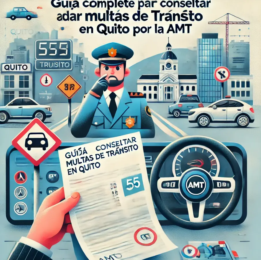 Imagen de Guía Completa para Consultar Multas de Tránsito en Quito por la AMT