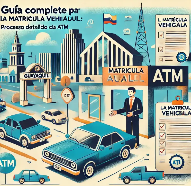 Imagen de Guía Completa para la Matrícula Vehicular en Guayaquil: Proceso Detallado con la ATM